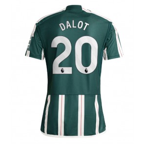 Manchester United Diogo Dalot #20 Gostujuci Dres 2023-24 Kratak Rukavima